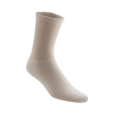 FootSmart Women's Diabetic Casual Crew Socks, Pair - 60443