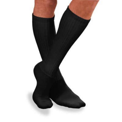 Sensifoot by Jobst Men's / Women's Over-the-Calf Light Support Socks, Pair
