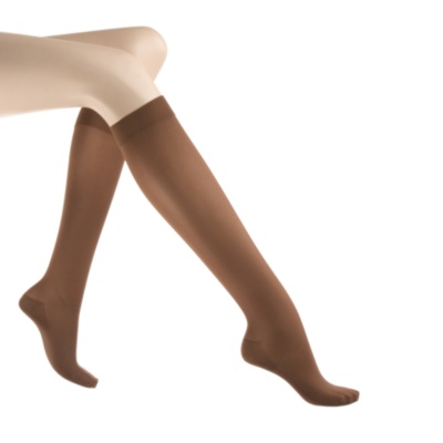 Medi Womens Elegance Sheer Firm Support Petite Knee Highs, Pair
