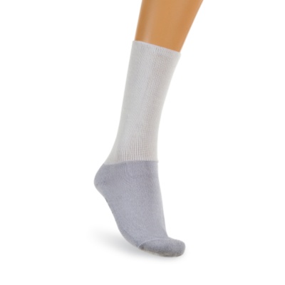 Wigwam Men's / Women's X-Static Cushioned Crew Socks, Pair  white