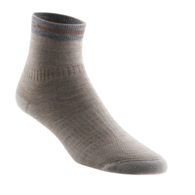 INgenius Men's / Women's Merino Wool Quarter Socks, Pair khaki