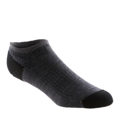 INgenius Men's / Women's Merino Wool No-Show Socks, Pair  charcoal