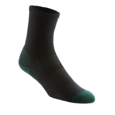 Eurosocks Men's / Women's Wool Crew Socks, Pair  black