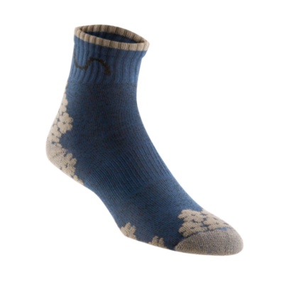 Eurosocks Women's Walking Quarter Socks, Pair navy