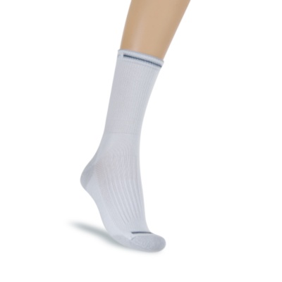 Fox River Mens Ingeo Active Crew Socks, Pair  white