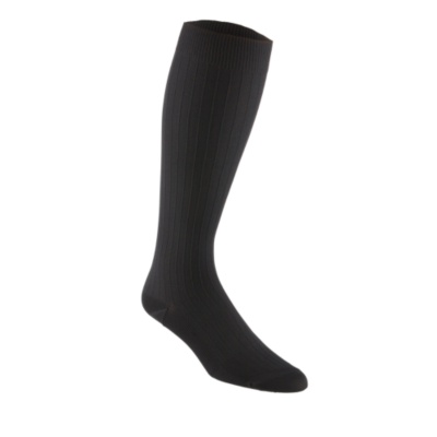 Sigvaris Samson Men's Classic Dress Moderate Support Over-the-Calf Socks, Pair  black