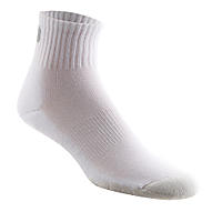 EuroSocks Men's / Women's Coolmax Cushioned Walking Quarter Socks, Pair white