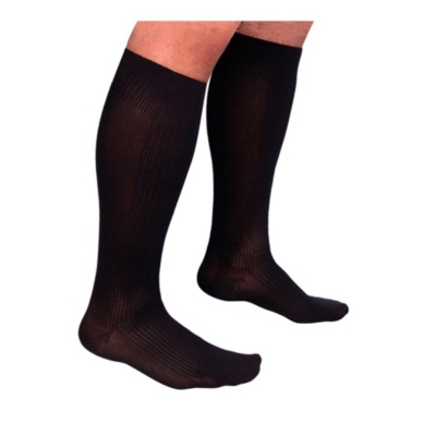 Sigvaris Support Therapy For Men Classic Rib Moderate Support Socks, Pair