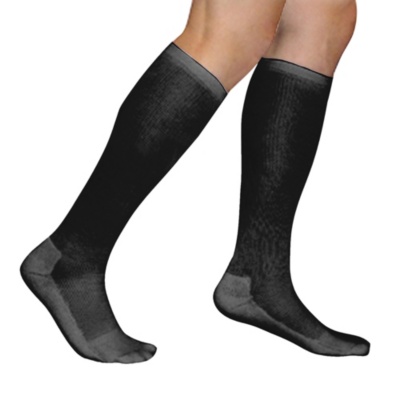 Sigvaris Support Therapy For Men Cushioned Cotton Moderate Support Socks, Pair