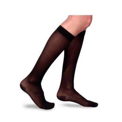 Sigvaris Women's 770 Truly Transparent Series Firm Support Knee Highs, Pair