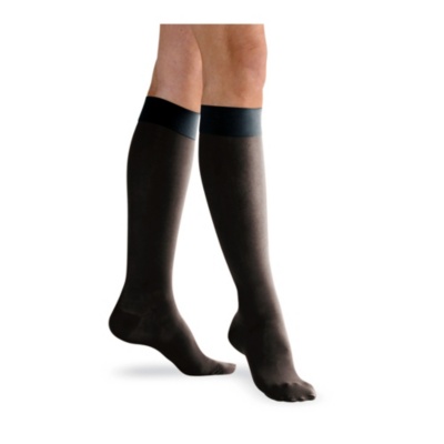 Jobst Women's UltraSheer Moderate Support Petite Knee Highs, Pair