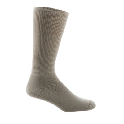 World's Softest Men's / Women's Sensitive Feet Comfort Fit Crew Socks, Pair - 60660