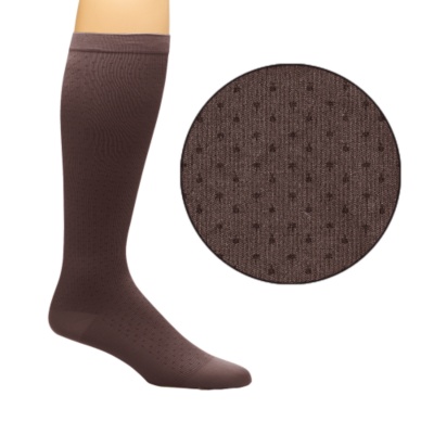 Smart Support Women's Dot Pattern Light Support Trouser Socks, 3 Pairs - 98674