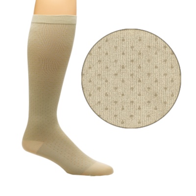 Smart Support Women's Dot Pattern Light Support Trouser Socks, 3 Pairs - 98674