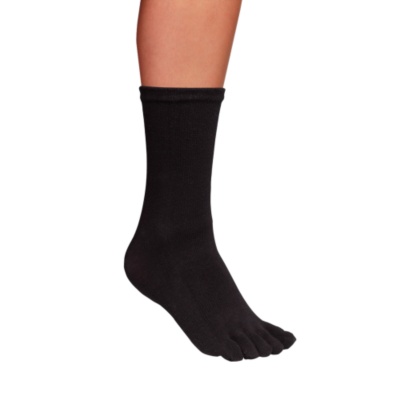 FeelMax Men's / Women's Basic Crew Toe Socks, Pair