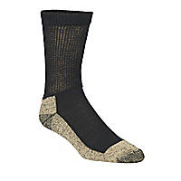 Aetrex Men's / Women's Copper Sole Cushioned Diabetic Crew Socks, Pair