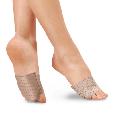 Peda Bella Lace Non-Skid Cushioned Foot Tubes, 3 Pair Pack - 60698