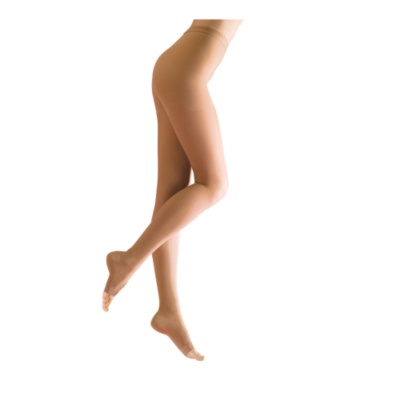 Select Support Women s Sheer Open Toe Moderate Support Pantyhose, Pair
