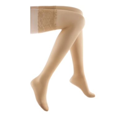 Solidea Women s Sheer Light Support Thigh Highs, Pair
