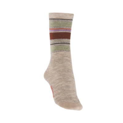 Wigwam Women’s Fusion Striped Merino Wool Crew Socks, Pair - 60912