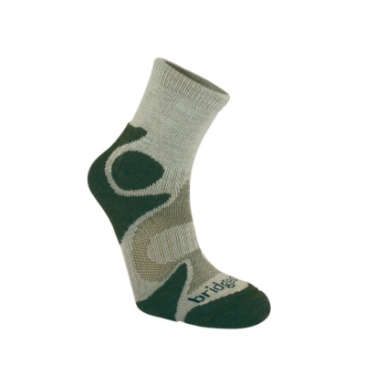 Bridgedale Men’s / Women’s X-Hale Trailhead Quarter Socks, Pair - 61008