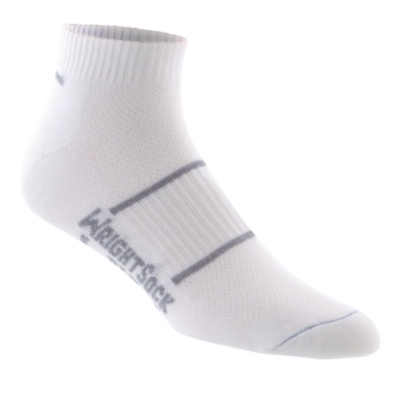 Wrightsock Men's / Women's Cushioned DLX Double Layer Quarter Socks, 2 Pair Pack - 61025