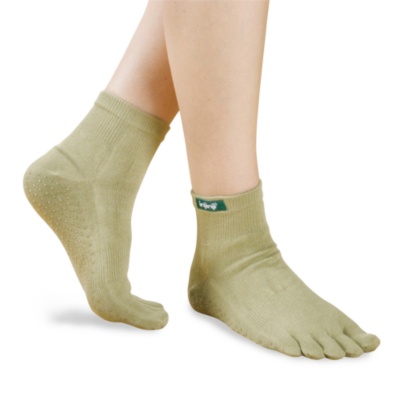 Injinji Men's / Women's Yoga Quarter Socks, Pair - 61085