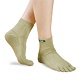 Injinji Men’s / Women’s Yoga Quarter Socks, Pair - 61085