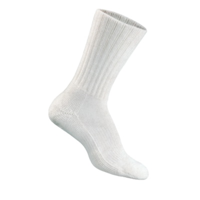 Thorlos Womens Moderate Cushion Fitness with Thorlon Crew Socks, Pair
