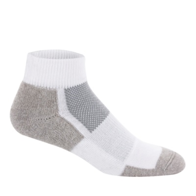 New Balance Men's / Women's Hero High Density Cushion Quarter Socks, Pair - 61496