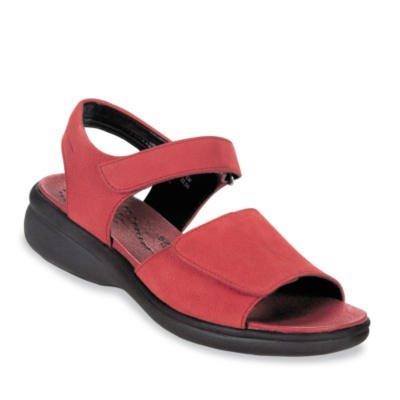 Hush Puppies Women's Stellar Sandals  red nubuck m/b