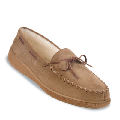 FootSmart Men's Huron Moccasin Slippers
