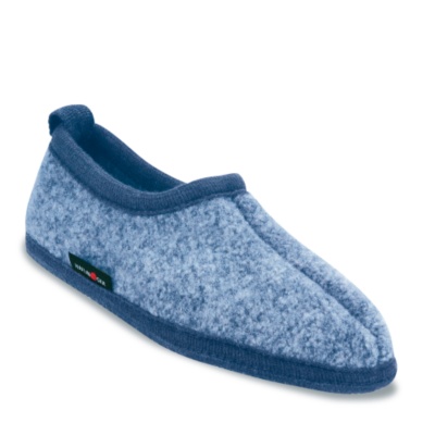 Haflinger Women's 'Highback' Slippers  royal blue