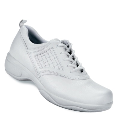 Softspots Women's Marathon II Walking Shoes  white m/b-c