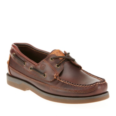 Sperry Top-Sider Mens Mako Boat Shoe Slip-Ons  amaretto m/d
