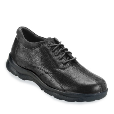 Aetrex Men's 'Casual Walker' Oxford Tie   black m/c-d