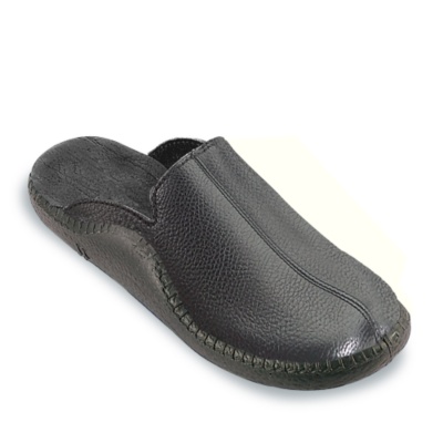 Romika Men's Mokasso Clogs  black leather w/e-2e