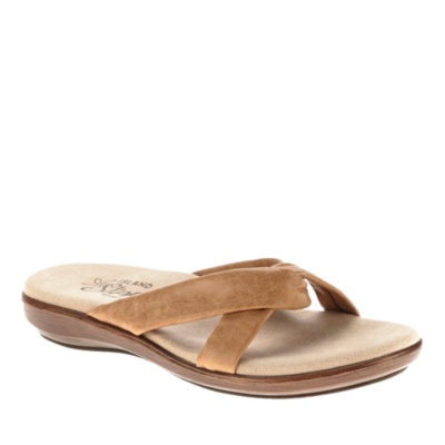Island Hawaii Lana Women's Sandals  tan m/b-c