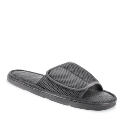 FootSmart Men's Mesh Slide Slippers