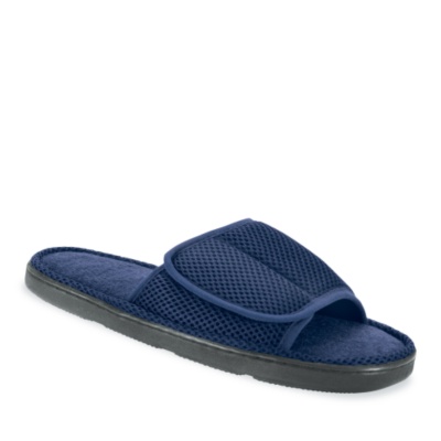 FootSmart Men's Mesh Slide Slippers - 70655