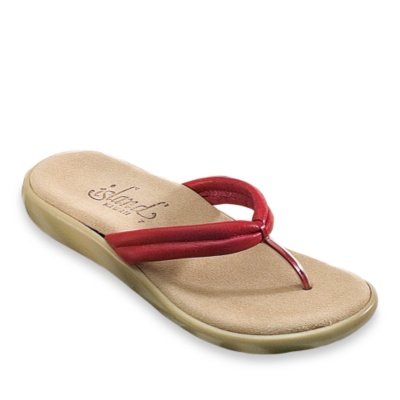 Island Hawaii Women's Thong Sandals  cherry m/b-c