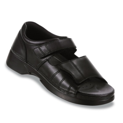 Propet Women's 'Dune Walker' Sandals black leather ww/2e