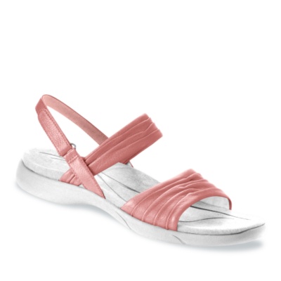 Hush Puppies Women's Impulsive Sandals  coral w/d-e