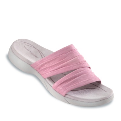 Hush Puppies Womens Intuitive Slides  pink m/b-c