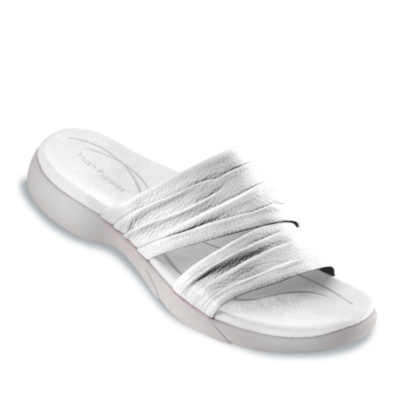 Hush Puppies Womens Intuitive Slides  silver m/b-c