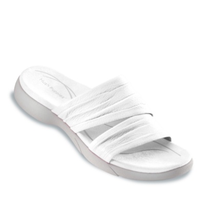Hush Puppies Womens Intuitive Sandals  white m/b-c