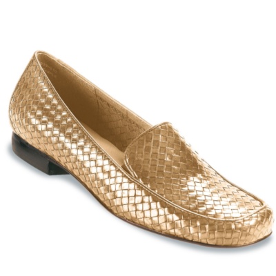 Trotters Women's 'Megan' Woven Loafers  pewter ww/2e