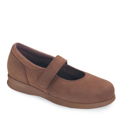 Drew Women's Bloom II Mary Janes  brown nubuck n/2a