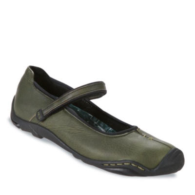 J-41 Women's Heritage Mary Janes  olive