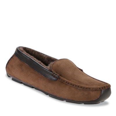 Acorn Men's Sheepskin Driver Indoor & Outdoor Slippers - 71121